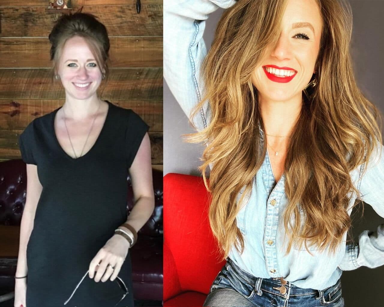 Linda Paige client before-and-after: plain to polished with intent