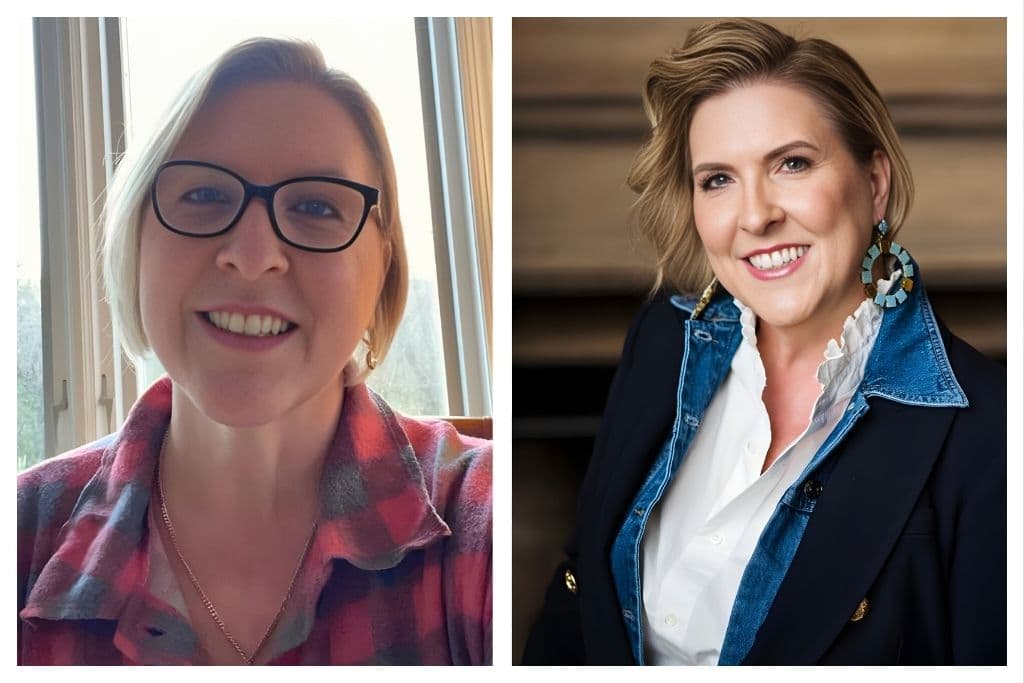 Linda Paige client before-and-after: pre-program to confident new look
